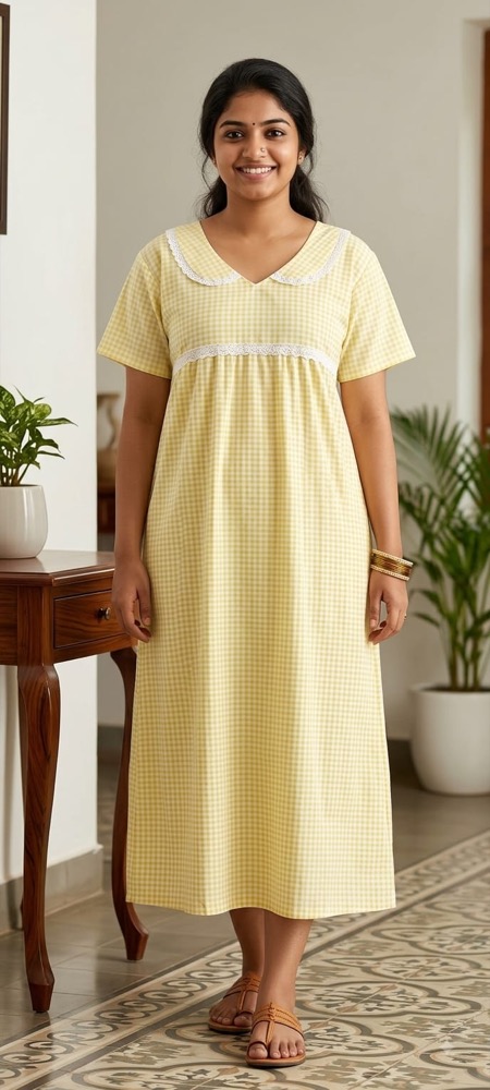 Pure Cotton Nighty